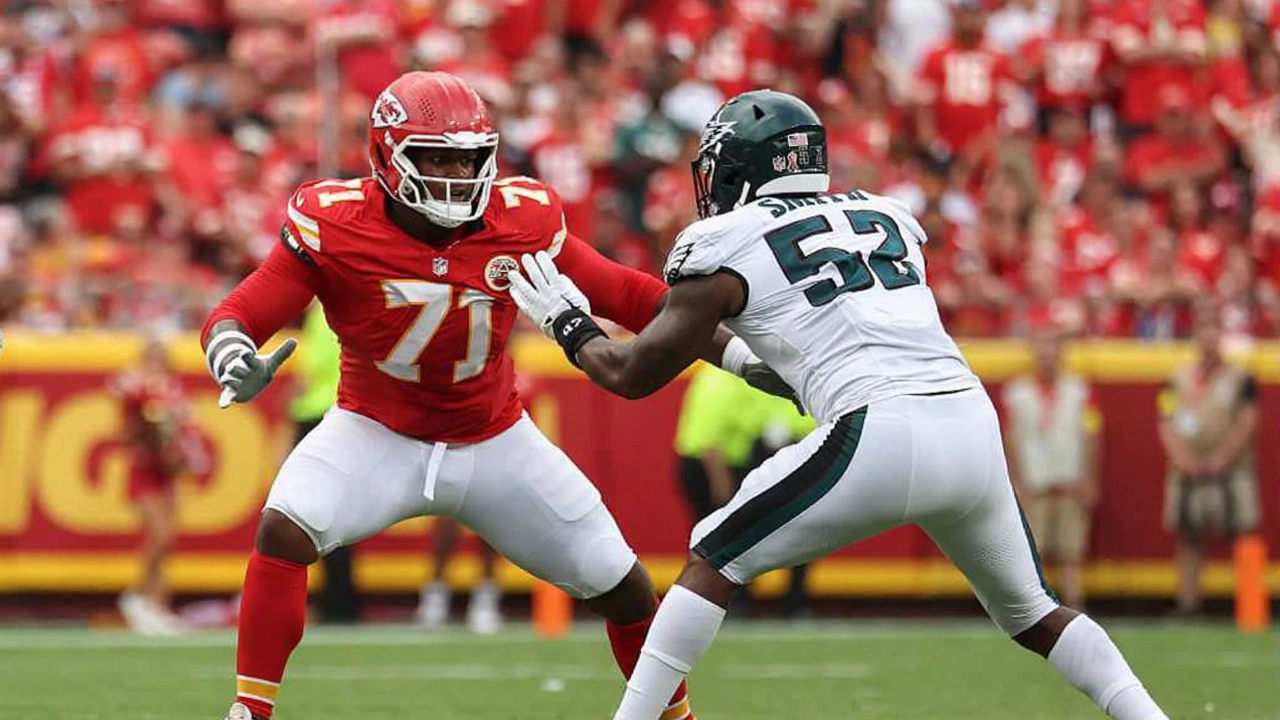 Chiefs' Josh Simmons sits out Lions game amid family situation